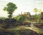 Ferdinand von Olivier Ideal Italian landscape oil painting reproduction